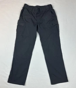 5.11 Tactical Pants Mens 32x32 Navy Blue Cargo Ripstop Utility Workwear Durable - Picture 1 of 12