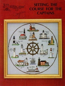 KREUZSTICH TREETRUNK DESIGNS NEHMEN DIE KURS FÜR DIE KAPITÄNS - Bild 1 von 1