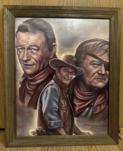 John Wayne Painting by Artist Debra Colburn Rouen - Picture 1 of 6