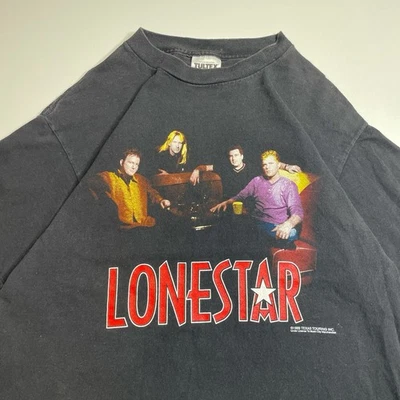 Vintage 90’s Lonestar Country Music Band Amazed Promo T-shirt M - Image 1 of 4