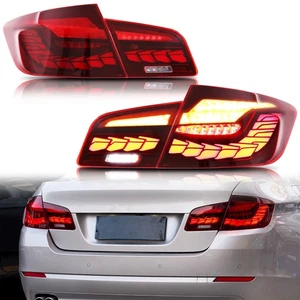 LED Tail Lights for BMW 5-Series F10 M5 2011-2016 535 528 GTS Rear Lamp Assembly - Bild 1 von 6