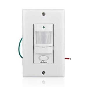 Interruptor de luz con sensor de movimiento Sensky BS033C 110v, sensor de ocupación de visión de 180 grados - Imagen 1 de 8