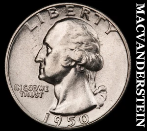 1950 Silber Washington Viertel - Auswahl Edelstein Brillant unc glänzend #G696 - Bild 1 von 2