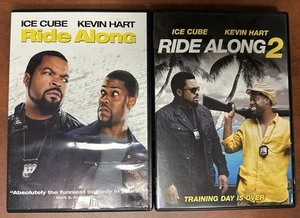 LOT: Ride Along and Ride Along 2 (DVD) Ice Cube, Kevin Hart, Used - Imagen 1 de 3