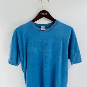 Vintage 90s Billy Bob's Texas T-Shirt Fort Worth TX Graphic Tee Made in USA Med - Picture 1 of 8