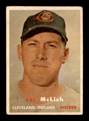 1957 Topps #364 Cal McLish RC VG/VGEX X3214597 - Image 1 of 3