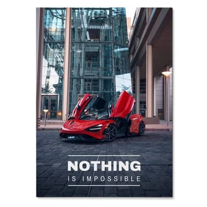 Motivational Poster McLaren 765LT Inspiring Text #001 - Picture 1 of 11