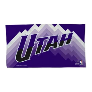 UTAH JAZZ 2023 CITY AUTHENTIC EDITION ON-COURT LOCKER ROOM TOWEL 22"X42" - Picture 1 of 1