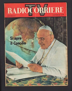 RADIOCORRIERE 41/1962 CANZONISSIMA PREMIO ITALIA RODINO' TEATRO LA SCALA MILANO - Picture 1 of 1