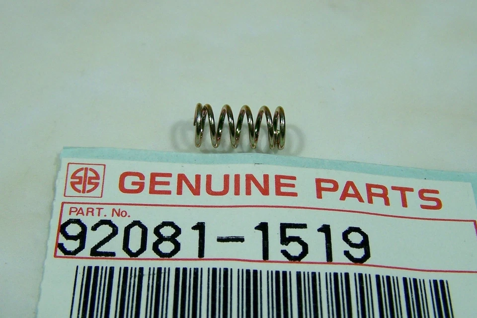 NOS KAWASAKI KDX200 KDX 220 KDX250 KLX300 KLX650 RESORTE 92081-1519 Foto 1 de 1