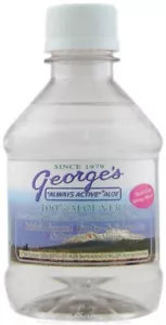 George's Always Active Aloe 100% Aloe Vera Fractionally Distilled 8 fl oz 6 Pack - Picture 1 of 1