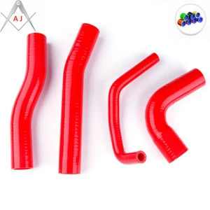 Red For Toyota Hilux Pickup RN105/RN106/RN111/RN130 22R Silicone Hose Kit 91-97 - Picture 1 of 3