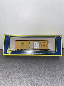 AHM HO Scale Green Bay & Western RR Box Car - NOS - Picture 1 of 5