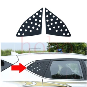 2X Auto ABS Rear Door Window Triangular Cover Frame For Hyundai Tucson 2015-2019 - Foto 1 di 2