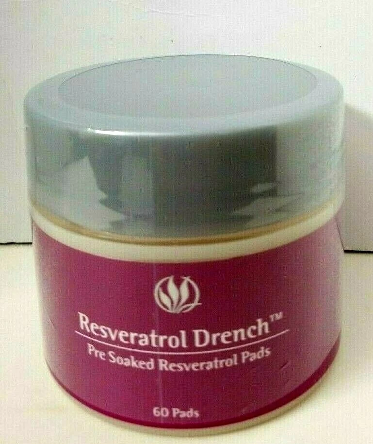 CUIDADO SERIO DE LA PIEL Resveratrol Drench Pre Remojado Resveratrol Almohadillas 60 ALMOHADILLAS SELLADAS Foto 1 de 4