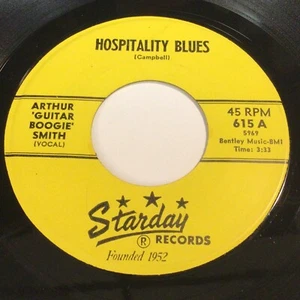 Arthur 'Guitar Boogie' Smith - Hospitality Blues / Philadelphia 45 - Country - Picture 1 of 2