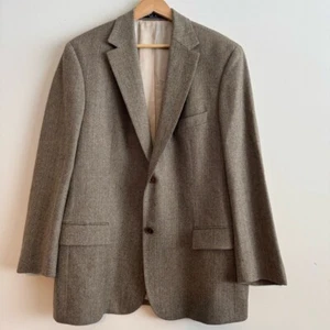 Hugo Boss for Saks Fifth Avenue Bertolucci Kaschmir Wolle Sport Mantel Blazer 44R - Bild 1 von 12