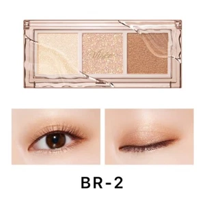 [NUEVO] Paleta de sombras de ojos marrón brillo KOSE Visee Killer Eye Trio BR-2 Japón - Imagen 1 de 3