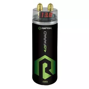 Raptor R5CAP Pro Serie 4.0 Farad Digital Spannungsmonitor Kondensator 24 V Überspannung - Bild 1 von 1