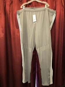 adidas Tiro 19 Training Trainingshose Climacool grau gestreift DT5175 Herren 4XLL - Bild 1 von 7