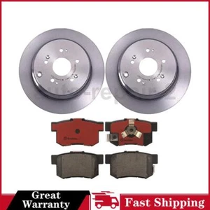For 2012~2016 Honda CR-V Brembo Rear Disc Brake Pad Set Disc Brake Rotor - Picture 1 of 5