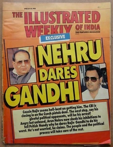 The Illustrated Weekly of India 24 April 1988 Nehru Dares Gandhi - Picture 1 of 1