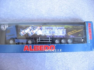 Z432* Albedo 1:87 300153 MAN F90 Koffersattelzug Draculas Blood OVP - Picture 1 of 2