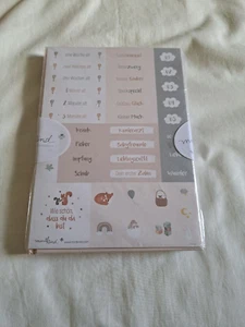 mintkind Babyalbum "Dein erstes Lebensjahr" - A5  Motiv Fuchs - mit Stickern NEU - Bild 1 von 2