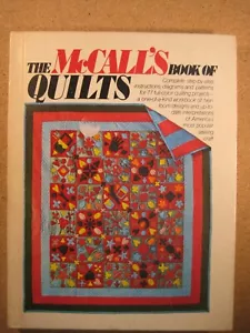 The McCall's Book of Quilts Crafting Pattern Book 1975 HC - Picture 1 of 6