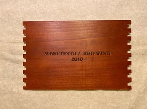 1 Rare Wine Wood Panel Vino Tinto Red Wine Vintage CRATE BOX SIDE 5/22 716 - Picture 1 of 2