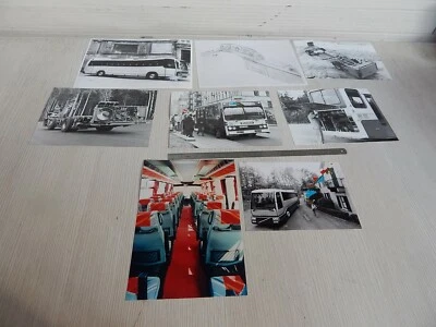 RACCOLTA 8 FOTOGRAFIE BUS PULLMAN VINTAGE SCANIA VAN HOOL MENARINI VOLVO - Immagine 1 di 4