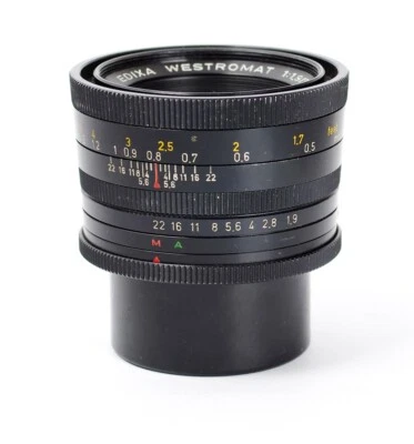 Isco Gottingen Edixa Westromat 1.9/50mm f/1.9 50mm montaje M42 Nº564792 6 hojas Foto 1 de 3