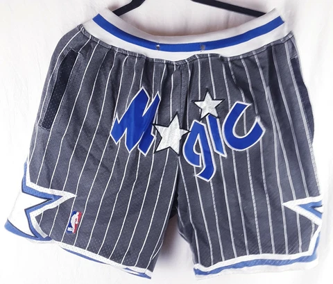 Orlando Magic 1992-93 NBA "Just Don" Basketball Shorts Gray Size Medium USA Made Cover
