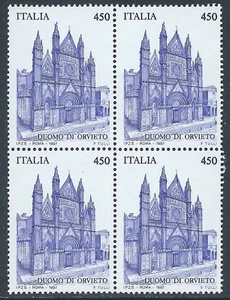 1997 ITALIA DUOMO DI ORVIETO QUARTINA MNH ** - ED - Picture 1 of 1
