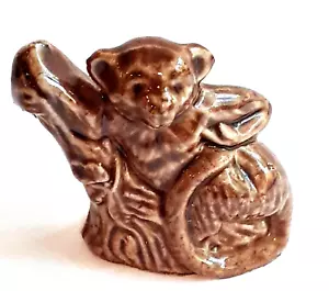 Vtg Wade Ceramic Red Rose Tea Promo Lemur Monkey Figure New NOS - Picture 1 of 2
