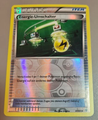 Energie-Umschalter # 61/83 (Trainer) Reverse Holo Generationen 2016 N.Mint-Mint - Bild 1 von 3