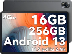 Blackview Mega 1 Neflix 1080P Tablette 12 Pouce, 16GB+256GB, Android 13 4G - Photo 1/7