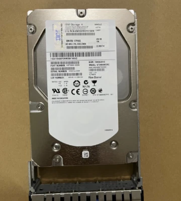 (LOT OF 10)  17P9905 IBM 450GB 15K FC wTray 45W2326 ST3450857FC  Hard Disk - Image 1 of 2