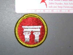 Arquitectura insignia de mérito de Boy Scout aprox. '76-'06 3416N - Imagen 1 de 1