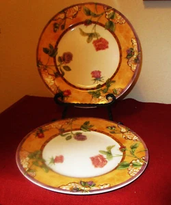 222 Fifth Tuscany Dinner Plates Set of Two - Picture 1 of 3