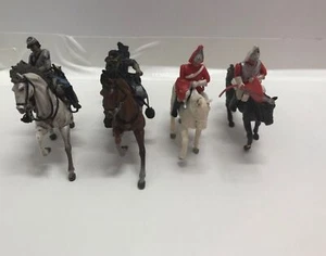 Britians LTD Toy Soldiers Mounted on Horse- Made in England Set of 4 - Picture 1 of 6