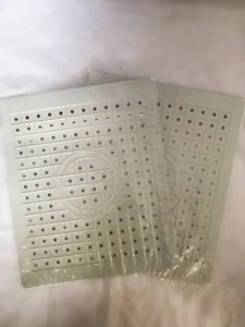 11x12 Zoll Küchenspüle Matte Schutz Netz mit Ablauf Zugang 2 Stück. Weicher Gummi - Bild 1 von 2
