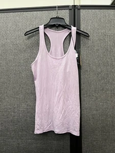 Woolly Women's 95% Merino Wool Everyday Tank Top, Lilac, Large - Picture 1 of 4