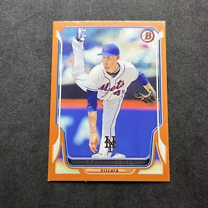 2014 Bowman Orange /250 Zack Wheeler #33 - Picture 1 of 2