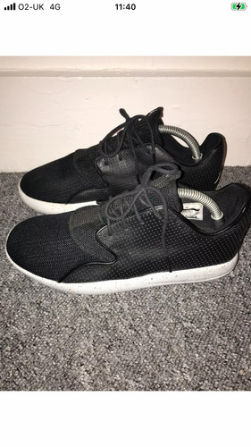 Nike Air Jordan Eclipse scarpe da ginnastica uomo nere taglia UK 5 5