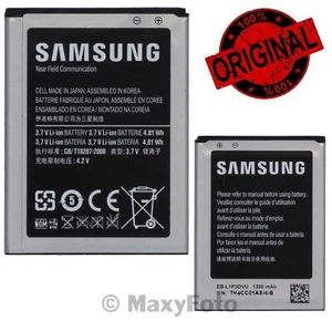 SAMSUNG BATTERIA LITIO ORIGINALE EB-L1P3DVU BULK 1300 MAH GALAXY FAME LITE S6790 - Imagen 1 de 3