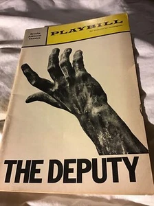 March 1964 - Brooks Atkinson Theatre Playbill - The Deputy - Emlyn Williams - Picture 1 of 5