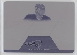 2015 Leaf ITG Stickwork Game-Used Stick Printing Plate Magenta 1/1 Mats Naslund