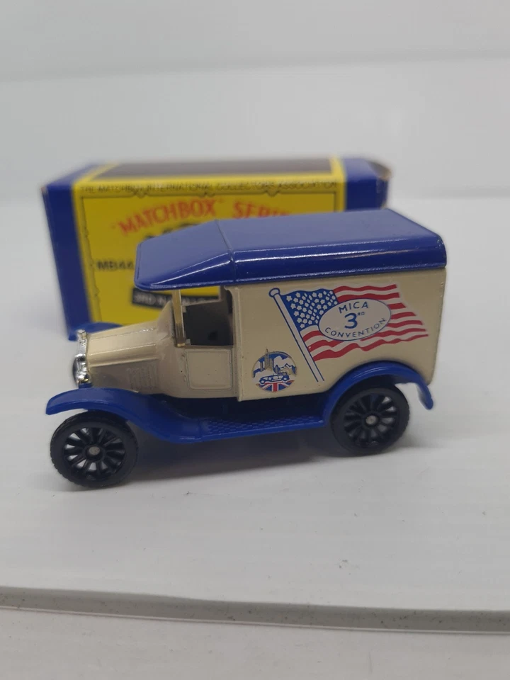 Limited ED MATCHBOX 3RD N.A M.I.C.A. CONVENTION MB 44 VINTAGE DIECAST MODEL T - Image 1 of 4
