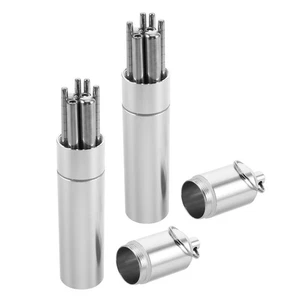 2 Sets Foldable Chopsticks Set: Portable Stainless Steel Reusable Utensils With - Picture 1 of 12